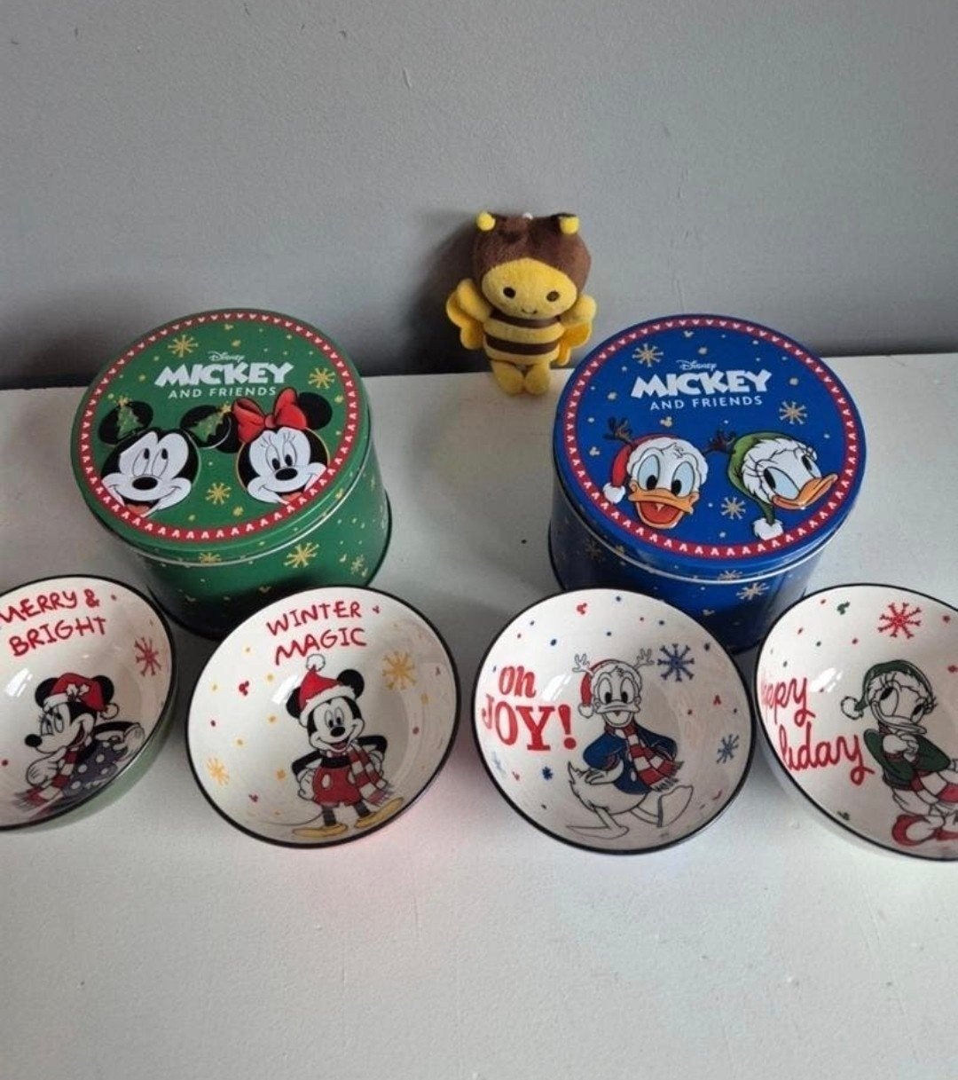 Disney Mickey & Friends Kerst Servies en Blikken, Verzamelen, Ophalen of Verzenden, Mickey Mouse, Zo goed als nieuw, Servies