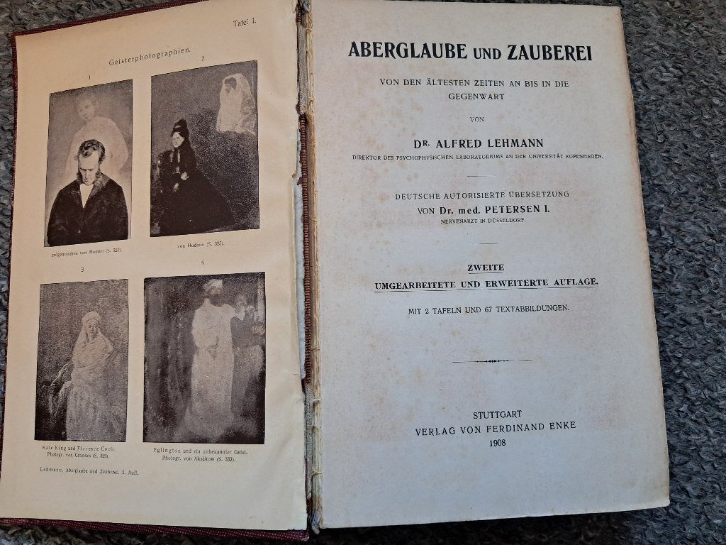 Aberglaube und Zauberei von den ältesten Zeiten 1908, Gelezen, Alfred Lehmann, Achtergrond en Informatie, Spiritualiteit algemeen