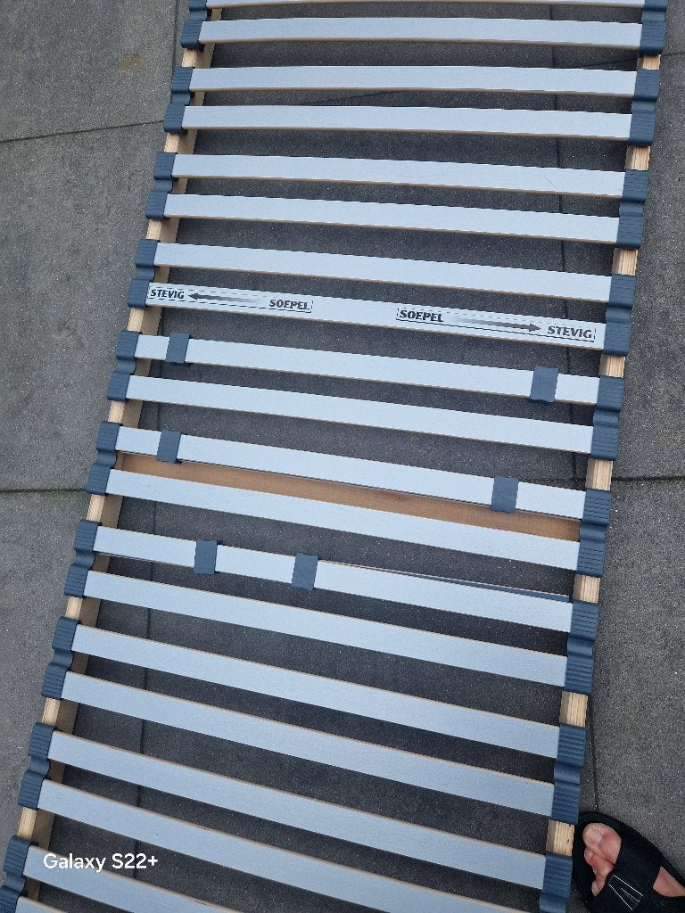 Lattenbodem, Ophalen, Verstelbaar, Zo goed als nieuw, 200 cm