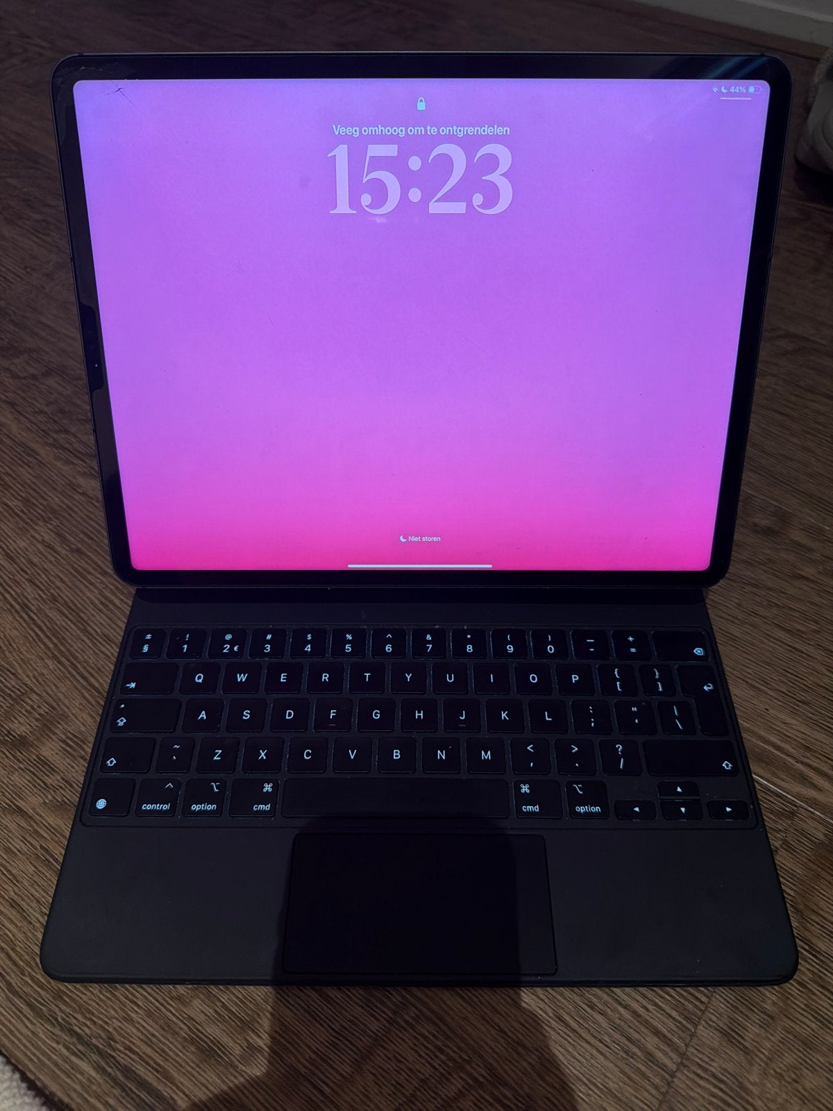 iPad Pro 2021 met Magic Keyboard en Apple Pencil, Ophalen, Gebruikt, Zwart, 12 inch