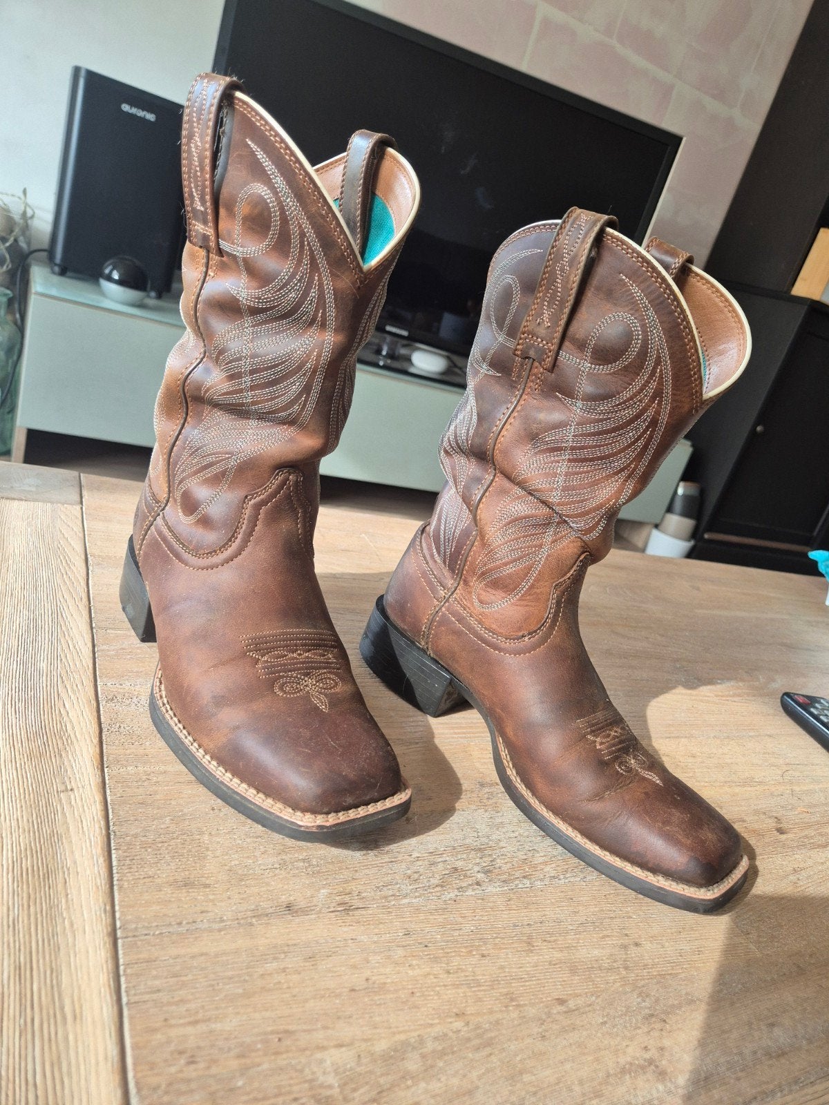 Ariat western boots maat 37 te koop, Sierdetails, Overige merken, Ophalen of Verzenden, Zo goed als nieuw