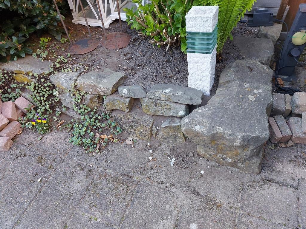 Stenen voor tuin, vijver of border, Tuin en Terras, Grind, Keien en Split, Ophalen, Overige materialen, Gebruikt, Kei
