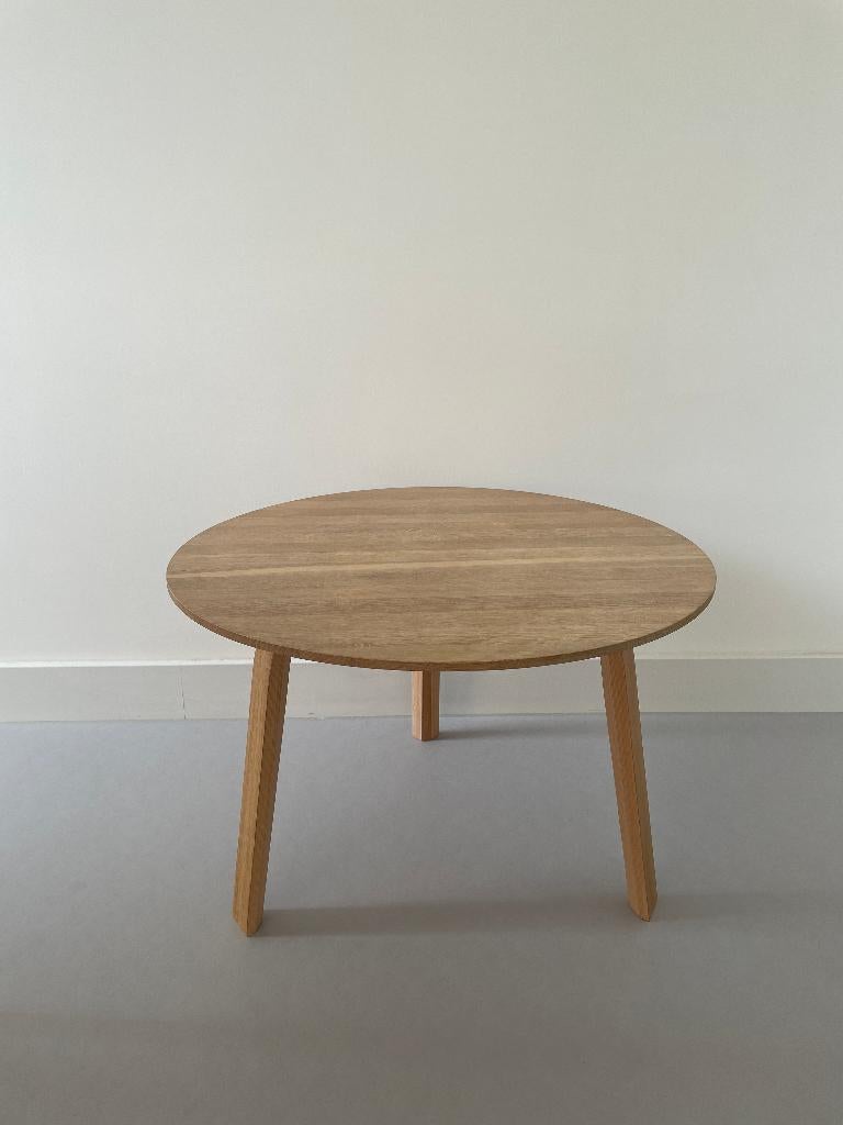 HAY eikenhout tafel rond Bella, Huis en Inrichting, Tafels | Salontafels, Ophalen, Scandinavisch, modern, minimalistisch, Gebruikt