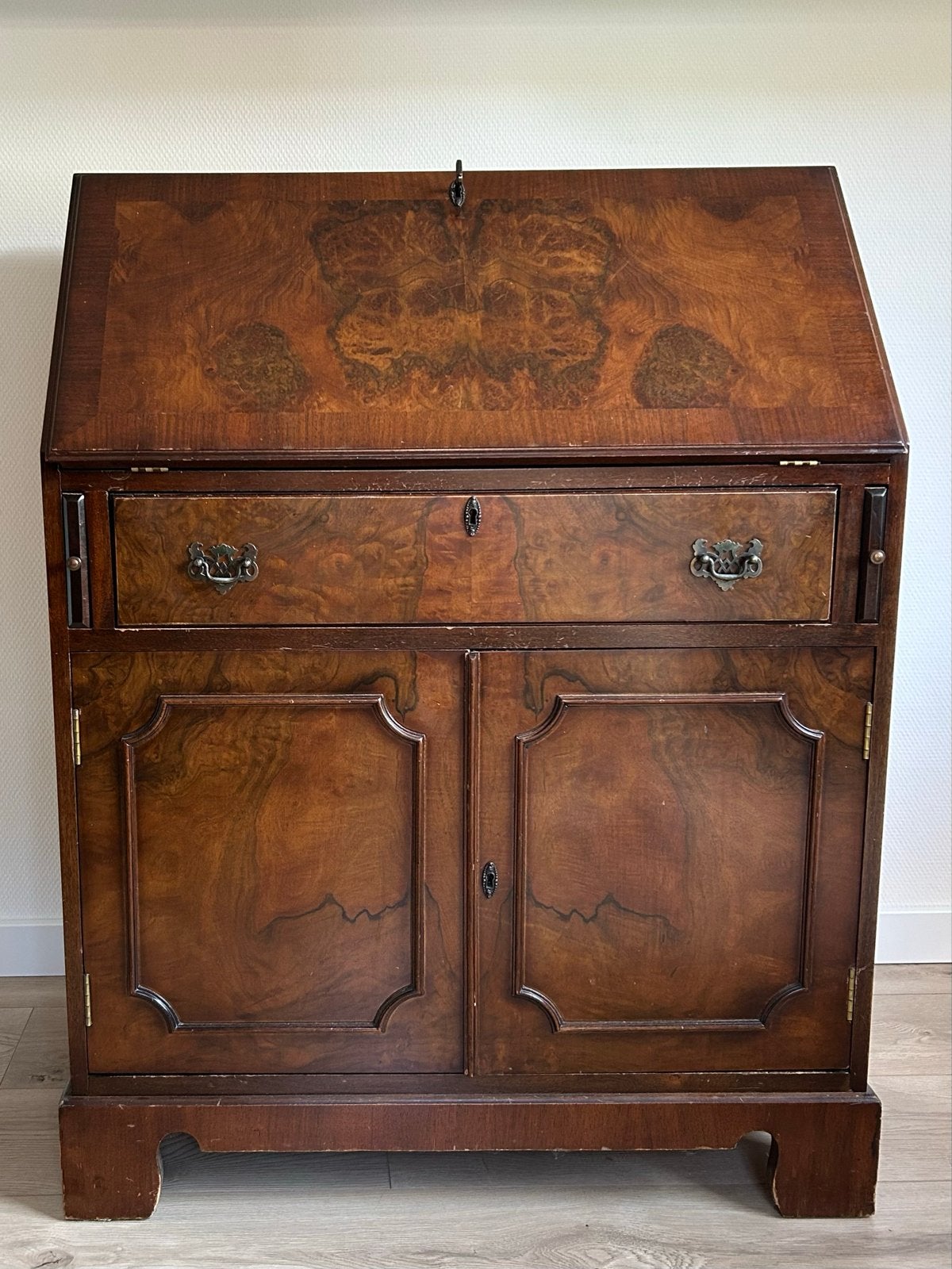 Secretaire Bureau met Lade en Opbergruimte, Ophalen