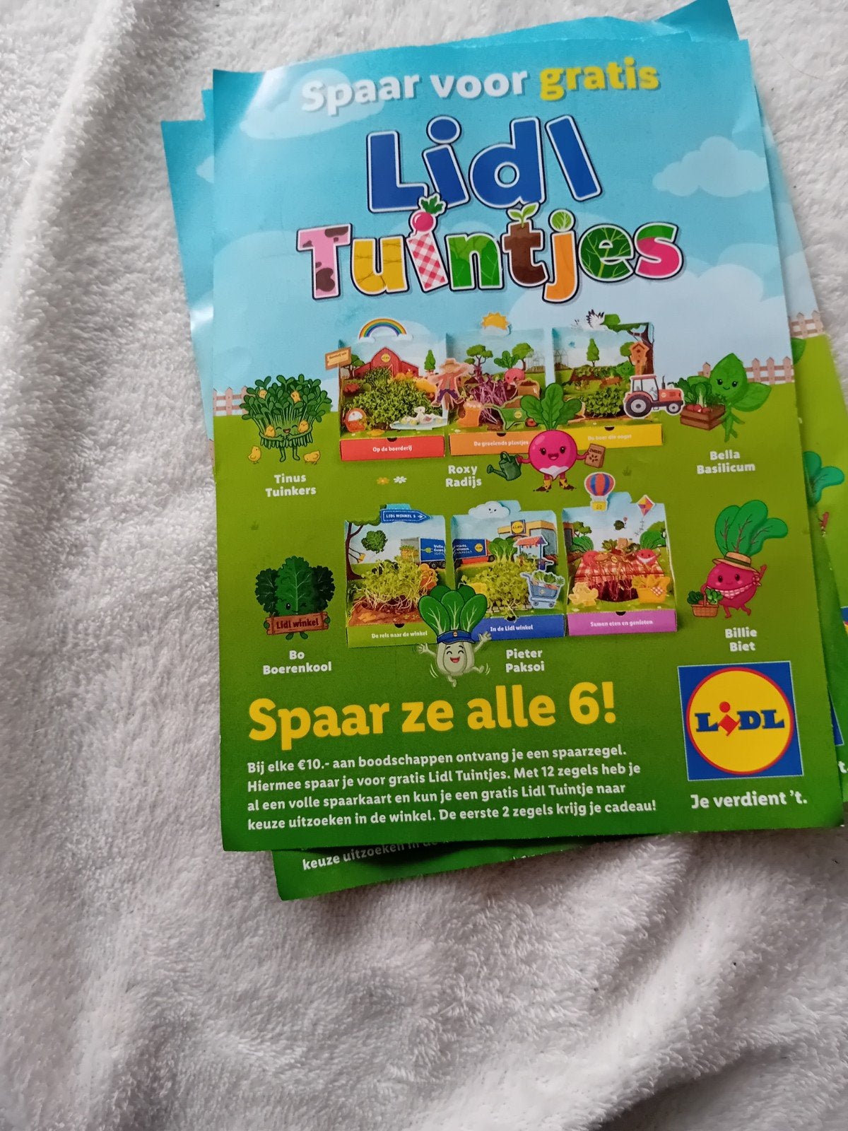 lidl spaarkaarten, Ophalen of Verzenden