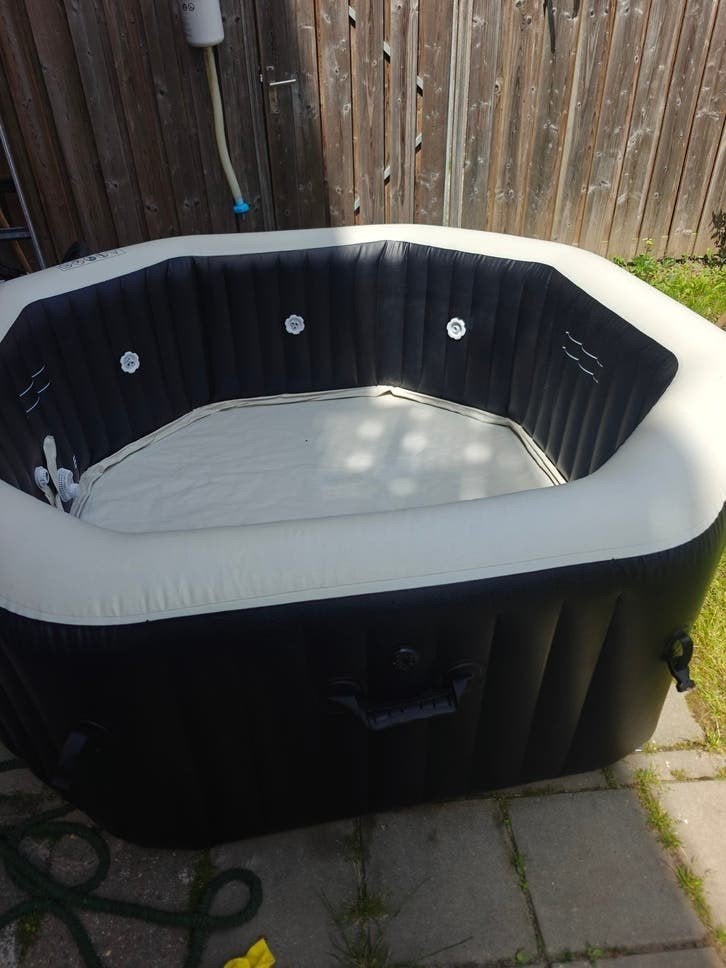Intex Pure Spa Jet & Bubble Deluxe opblaasbare spa, Ophalen of Verzenden, Gebruikt, Filter, Opblaasbaar
