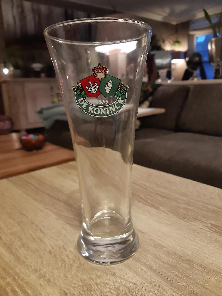 De Koninck bierglas (Z209-23), Verzamelen, Ophalen of Verzenden, Nieuw, Glas of Glazen, Overige merken