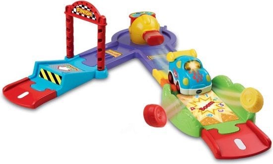 Vtech toetoet auro lanceerbaan, Ophalen of Verzenden, Zo goed als nieuw, 2 tot 4 jaar