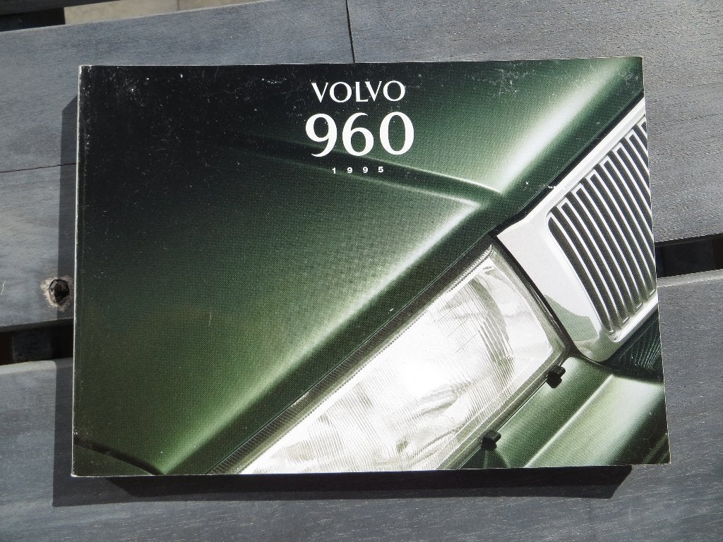 Instructieboek Volvo 960, Volvo 960 Estate + audio 1994-95, Ophalen of Verzenden
