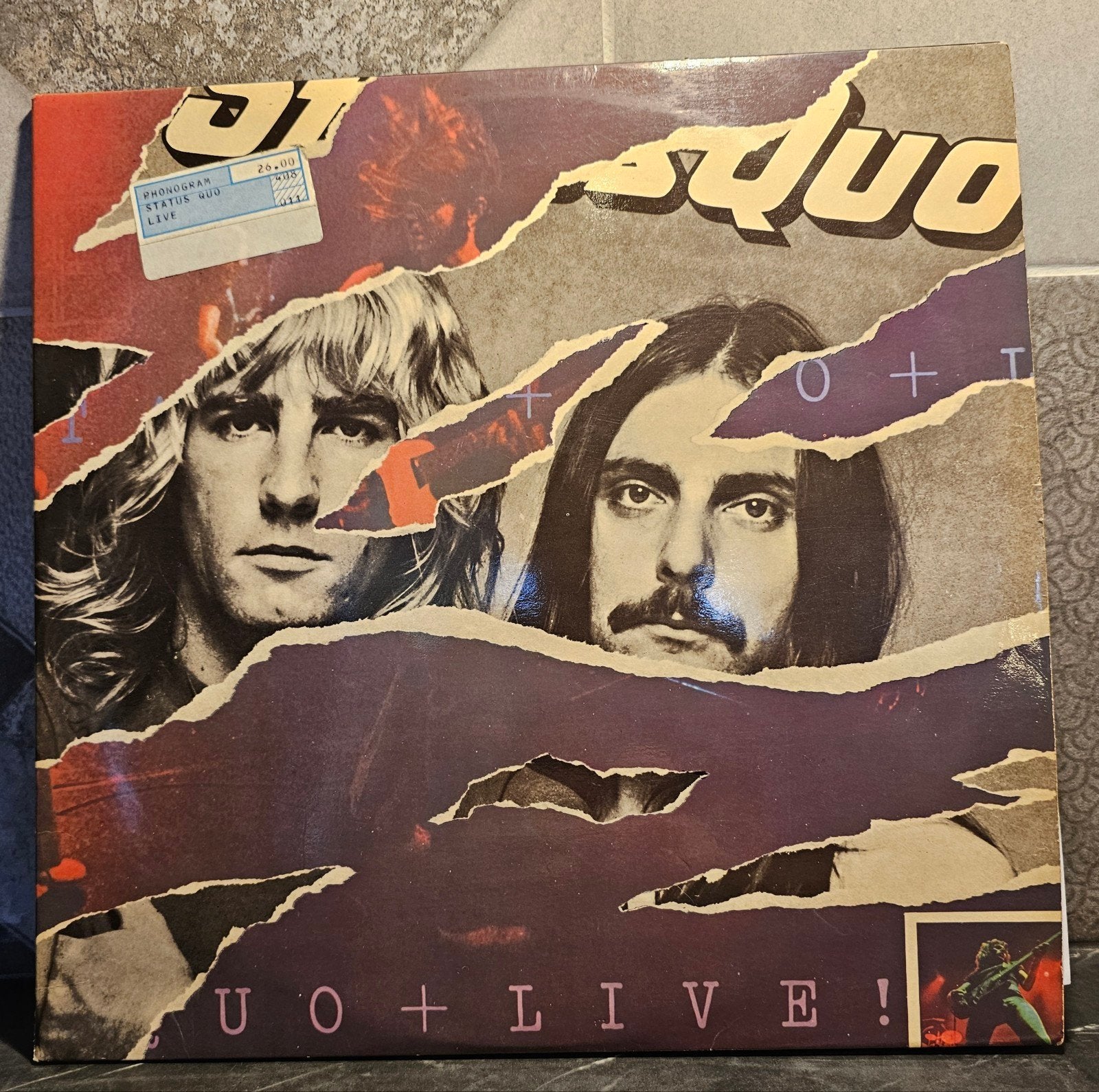 Status Quo Live! Dubbel-LP, Cd's en Dvd's, Gebruikt, Ophalen of Verzenden, Dubbel-LP, Classic Rock