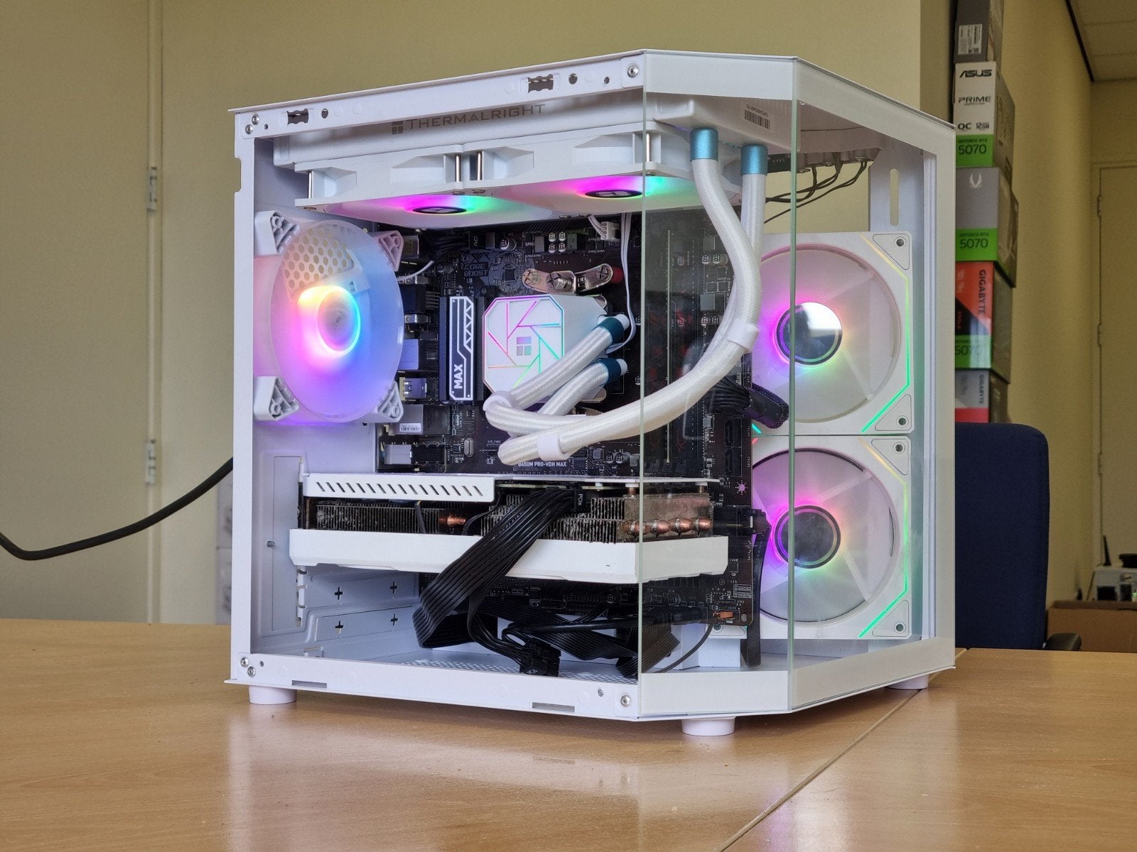 Super RTX 3070 Gaming PC! Ryzen 7 | 16Gb 1Tb | Garantie!, Computers en Software, Ophalen, Zelf gebouwde pc, Refurbished, AMD Ryzen 7