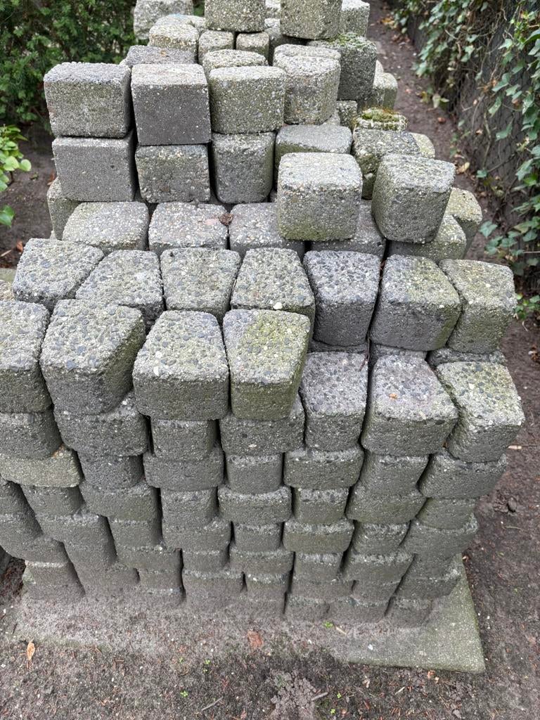 Beton Stenen klinkers, Ophalen, Gebruikt, Klinkers, 5 tot 10 m²