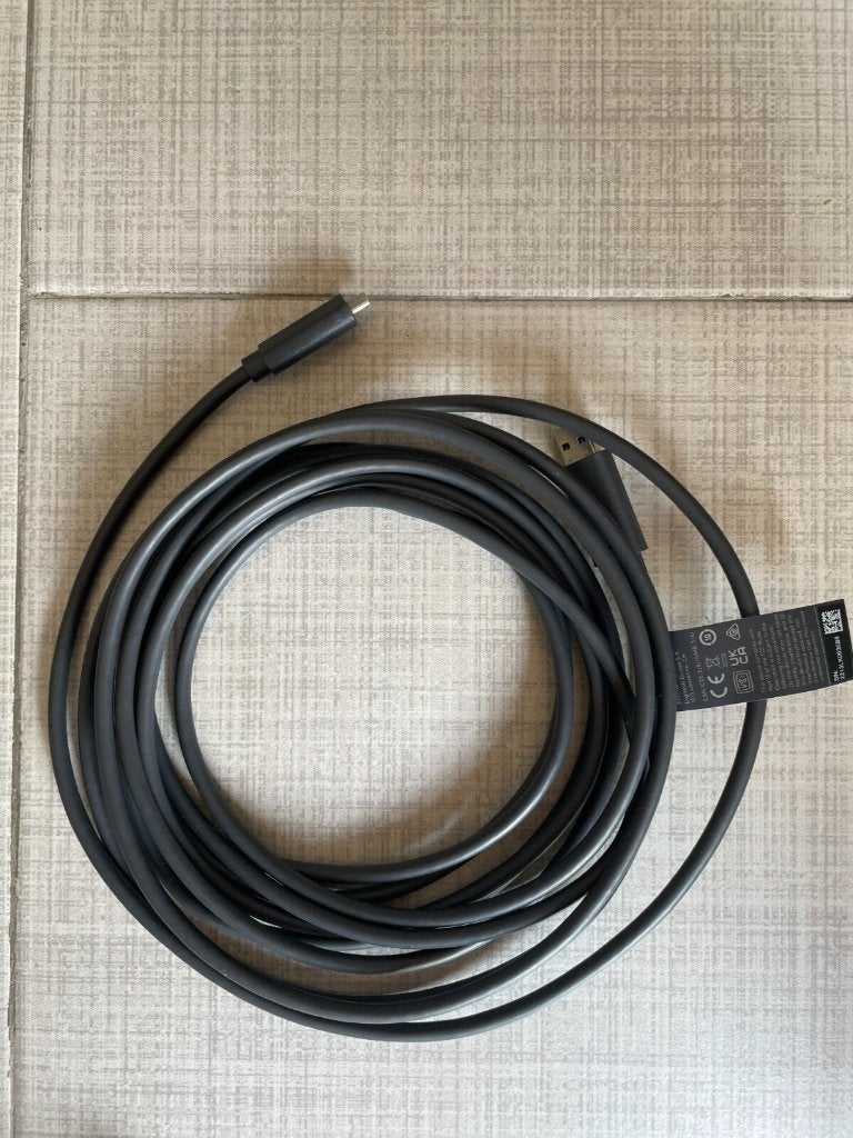 Originele Logitech Z00007 5m USB-A/C Kabel 502-0013308, Ophalen of Verzenden, Zo goed als nieuw, ChromeOS, Logitec