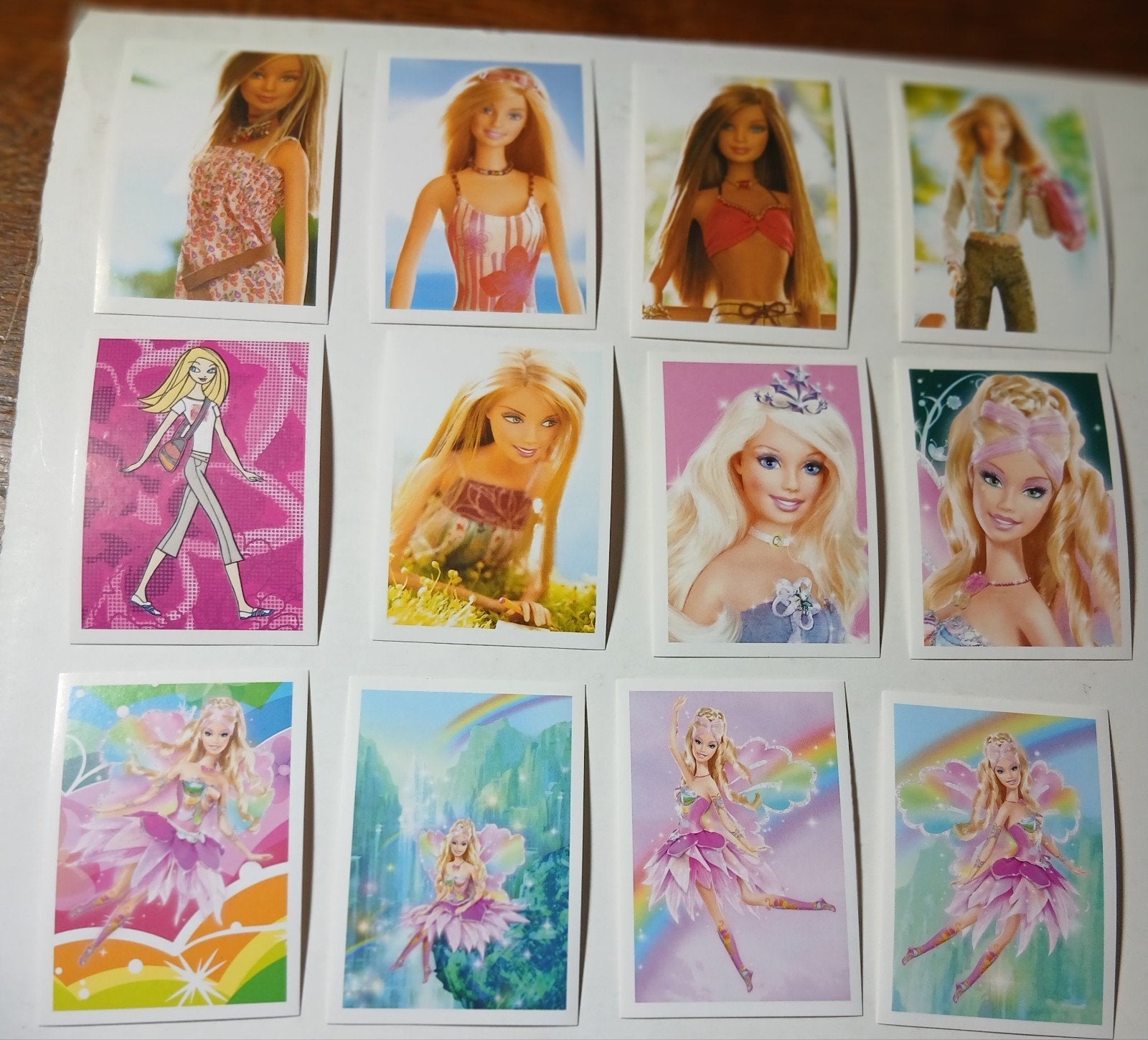 Barbie Panini Stickers 2007 - set van 40 stickers, Ophalen of Verzenden, Zo goed als nieuw, Strip of Tekenfilm