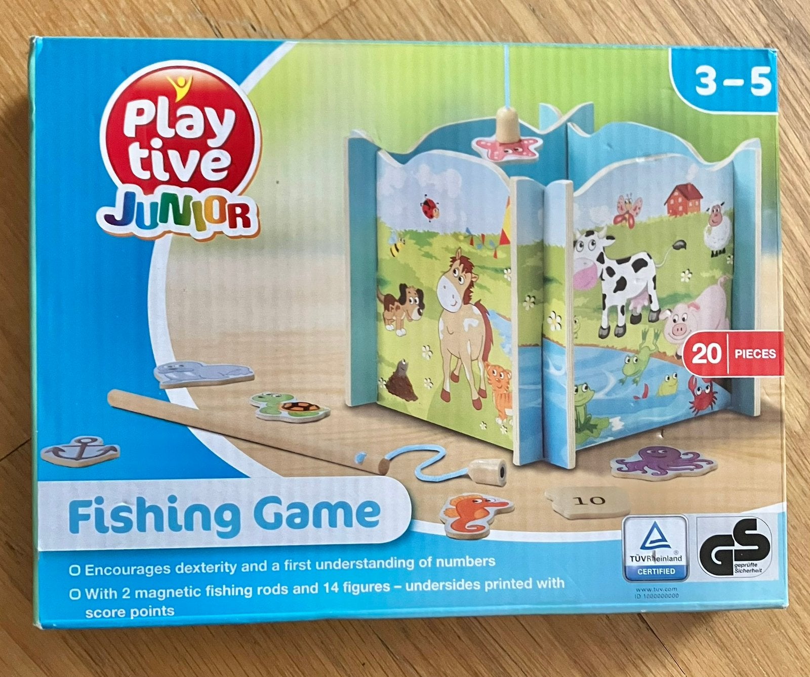 Houten kinder magneet vis hengel spel nw, Kinderen en Baby's, Ophalen of Verzenden, Nieuw