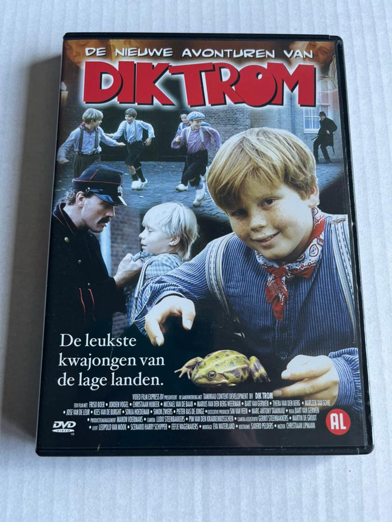 De Nieuwe Avonturen van Dik Trom DVD, Cd's en Dvd's, Avontuur, Gebruikt, Alle leeftijden, Ophalen of Verzenden