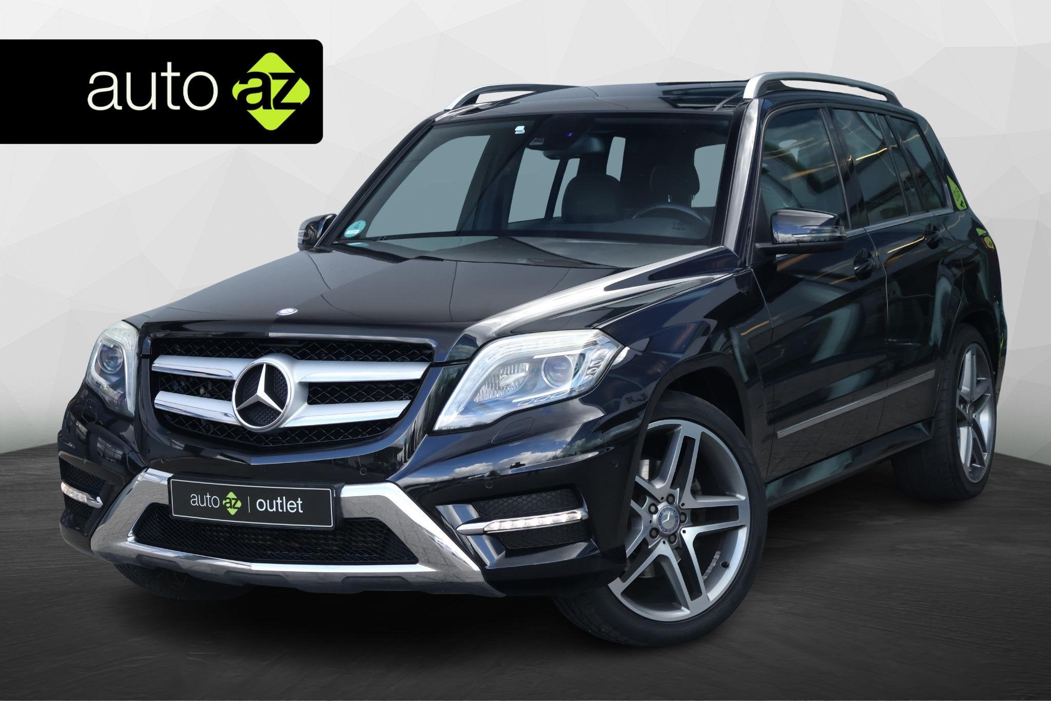 Mercedes-Benz GLK-klasse 200 CDI / AMG Line / Panorama / Tre, Auto's, Automaat, Euro 5, Gebruikt, Zwart