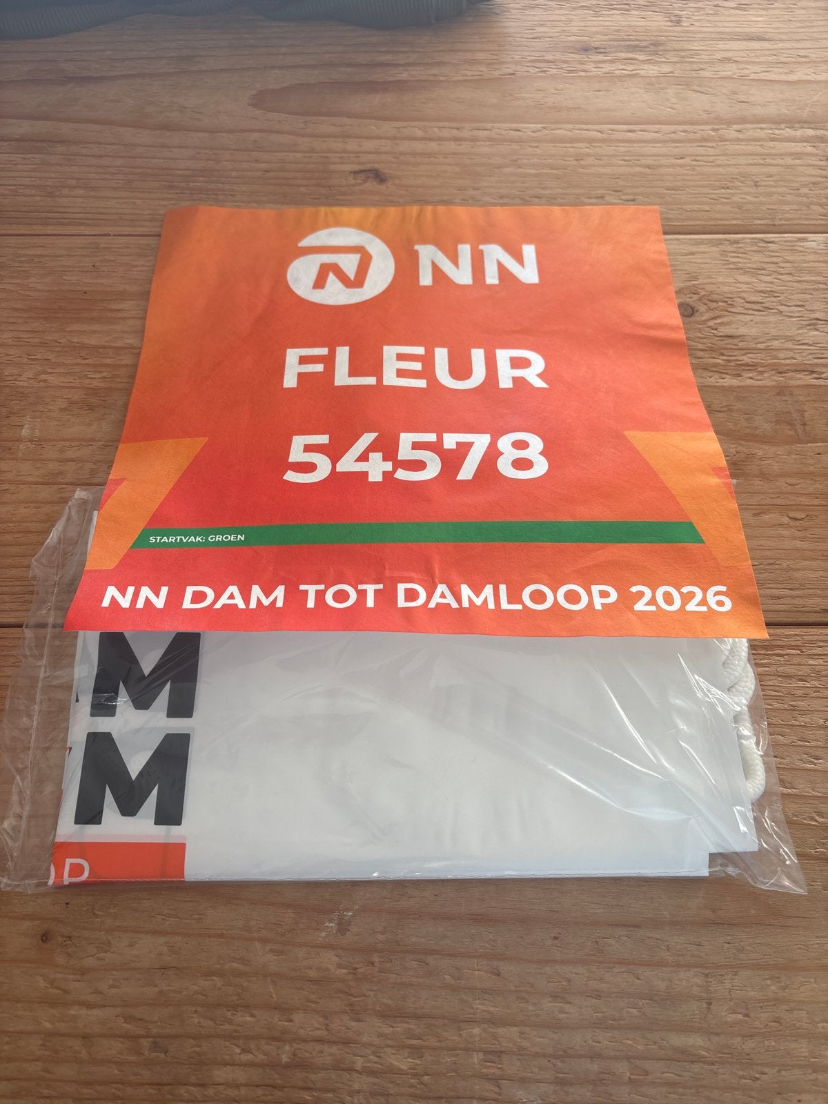 Startbewijs dam tot damloop, Tickets en Kaartjes, Evenementen en Festivals, Eén persoon