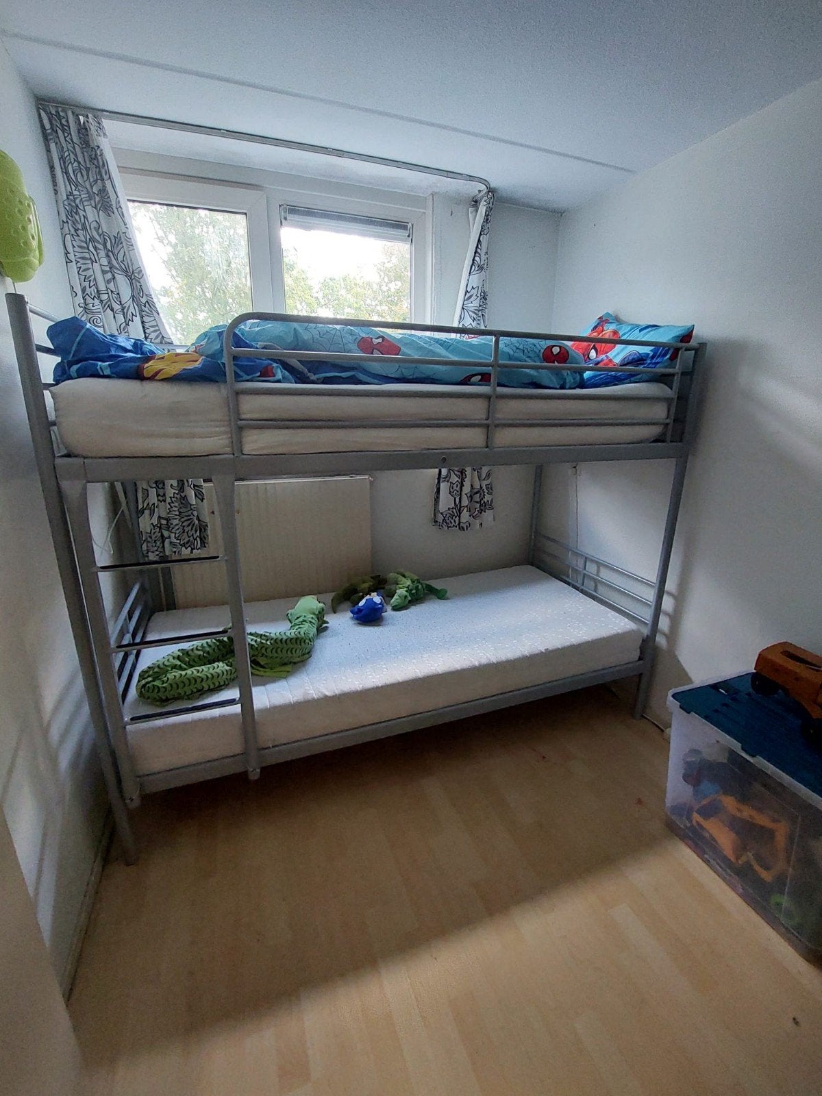 Stapelbed 90x200cm, eventueel met matras, Huis en Inrichting, Ophalen, Gebruikt, 90 cm, 200 cm