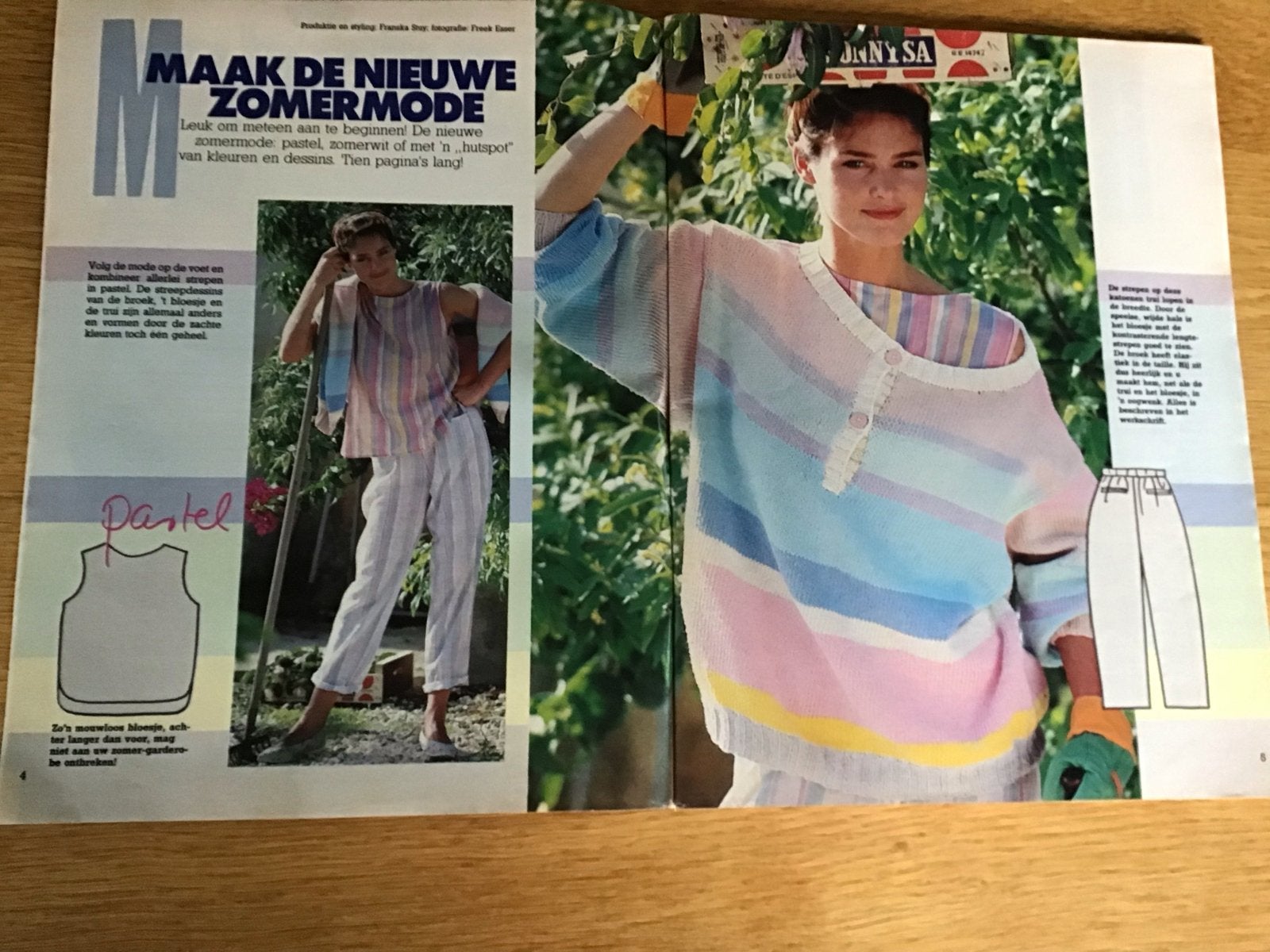 Ariadne Handwerken Maart 1985 - Zomermode & Pasen, Ophalen of Verzenden, Gebruikt, Breien of Haken, Patroon of Boek