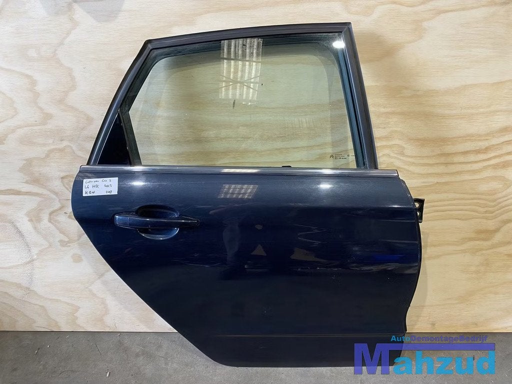 CITROEN C4 berline Blauw KGN Rechts achter deur portier 09-1, Auto-onderdelen, Carrosserie en Plaatwerk, Info@fabrikant.eu, Citroën