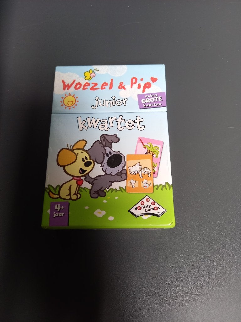 woezel en pip kwartetspel, Ophalen of Verzenden, Zo goed als nieuw