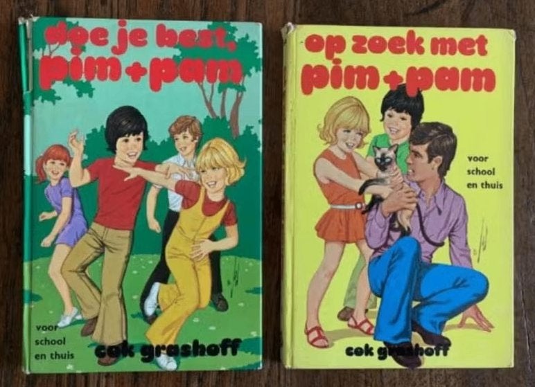 Doe je best, Pim + Pam; Op zoek met ; Cok Grashoff; boek, Ophalen of Verzenden, Gelezen, Sprookjes