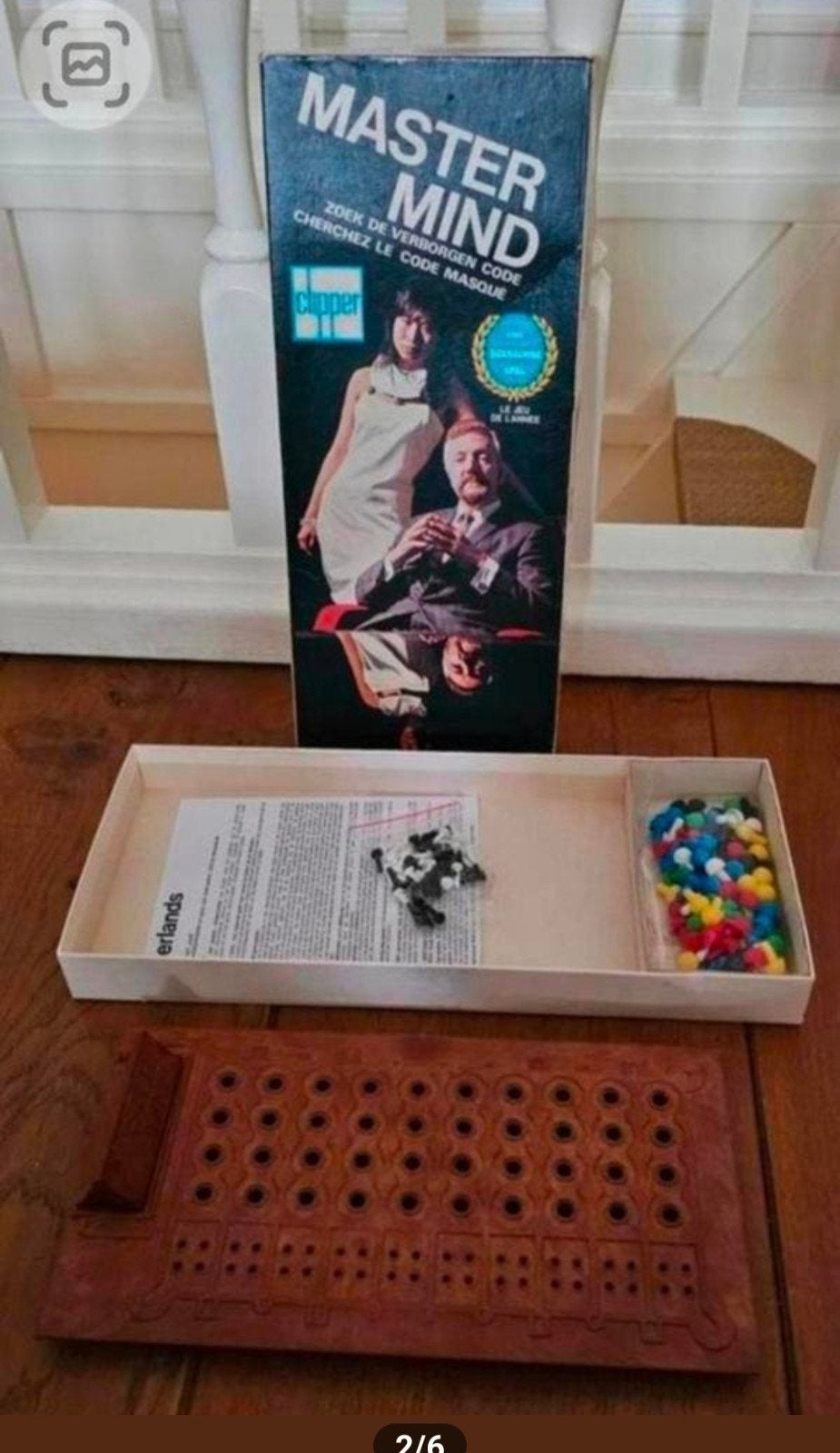 Mastermind vintage - jaren 70 compleet- Ook verzenden, Een of twee spelers, Ophalen, Gebruikt