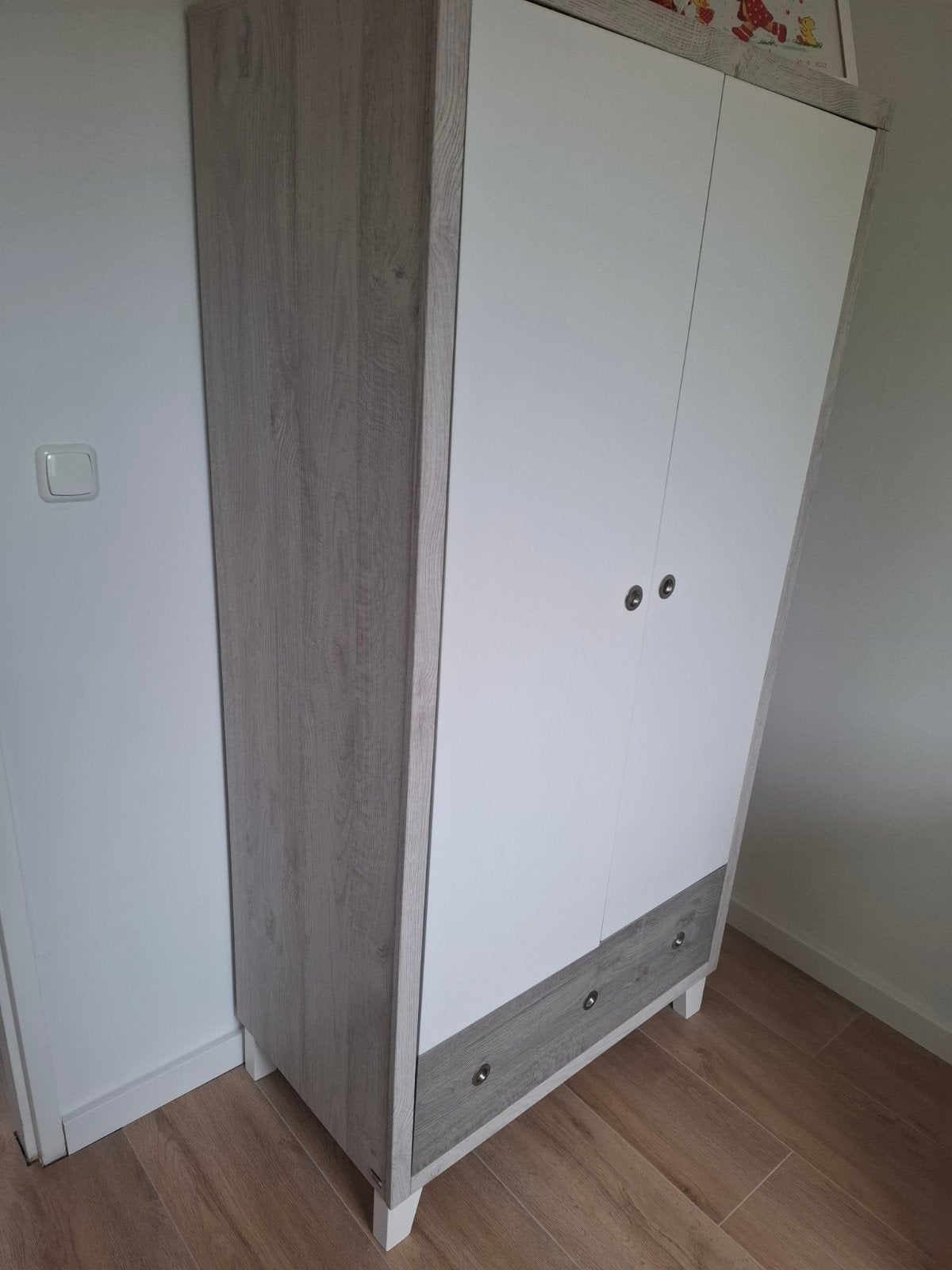 Complete 3-delige babykamer: ledikant, commode, kledingkast, Kinderen en Baby's, Kinderkamer | Complete kinderkamers, Ophalen