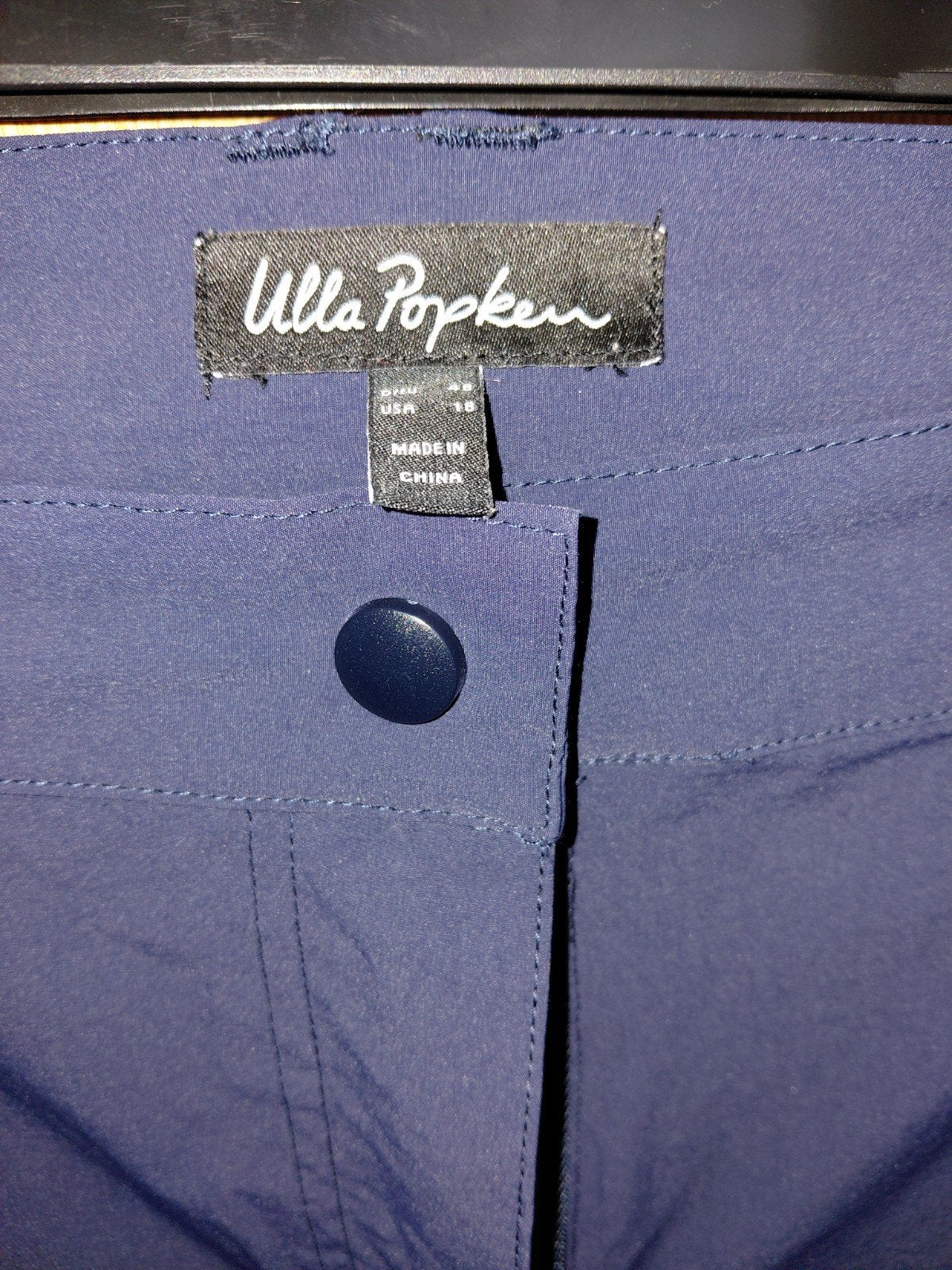 Ulla Popken wandel outdoor afritsbroek blauw 46/48, Blauw, Ulla Popken, Ophalen of Verzenden, Jas of Mantel
