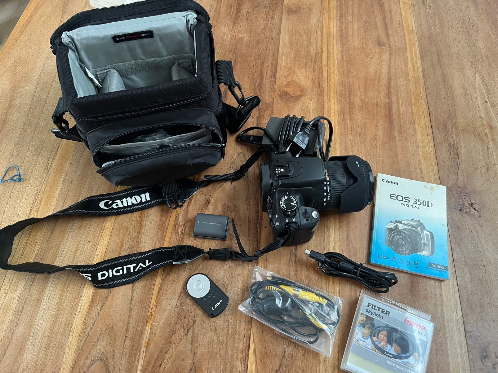 Te koop Canon EOS 350D, Geheugenkaart, Spiegelreflex, Canon, Ingebouwde flitser