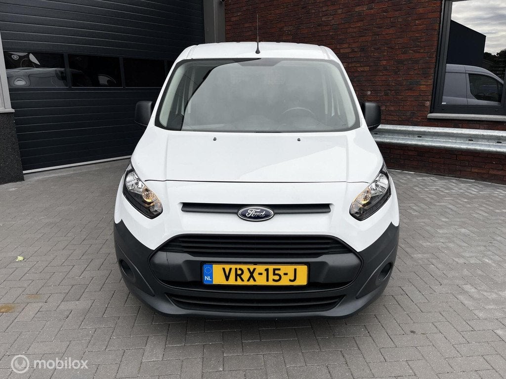 Ford Transit Connect 1.0 Ecoboost L1 AIRCO/CAMERA/CRUISE, Auto's, Bestelauto's, Euro 5, Gebruikt, Zwart, Wit
