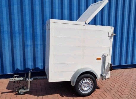 Scootmobiel aanhanger Iedeaal voor uw scootmobiel. Hefdakje., Ophalen, Gebruikt