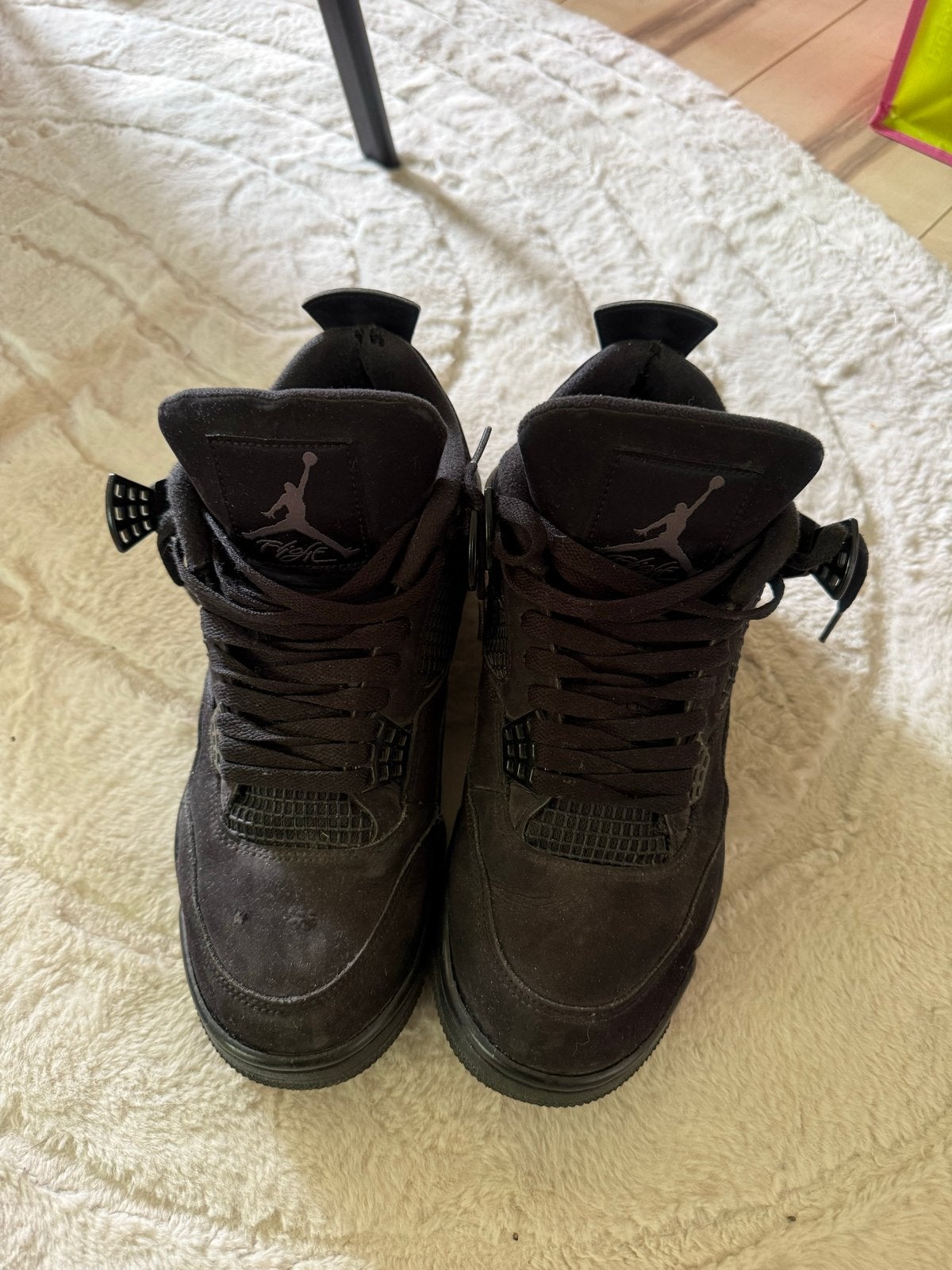 Nike Jordan Black Cat Sneakers maat 42.5, Ophalen of Verzenden, Gedragen, Zwart, Sneakers of Gympen