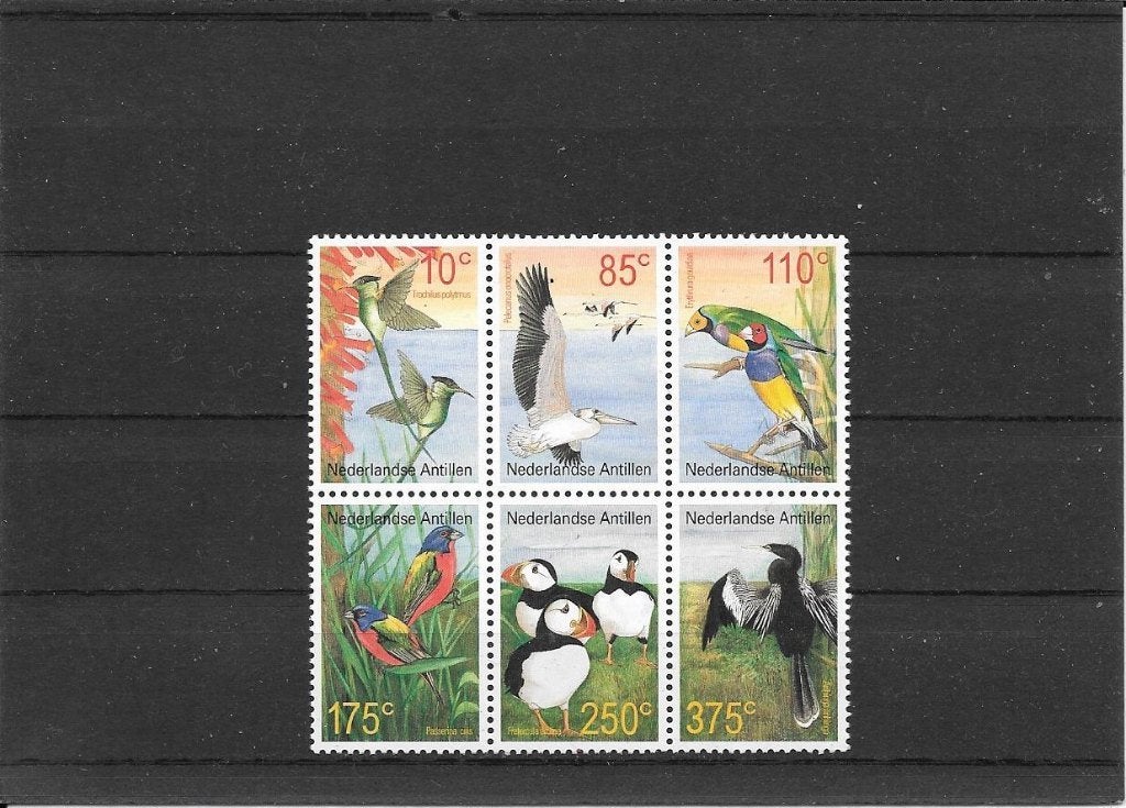 Nederlandse Antillen vogels, Ophalen of Verzenden, Postfris