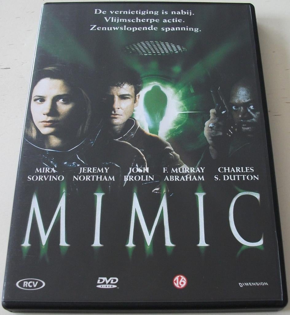 Dvd *** MIMIC *** Ultimate battle between man and nature, Vanaf 16 jaar, Ophalen of Verzenden, Zo goed als nieuw, Science Fiction