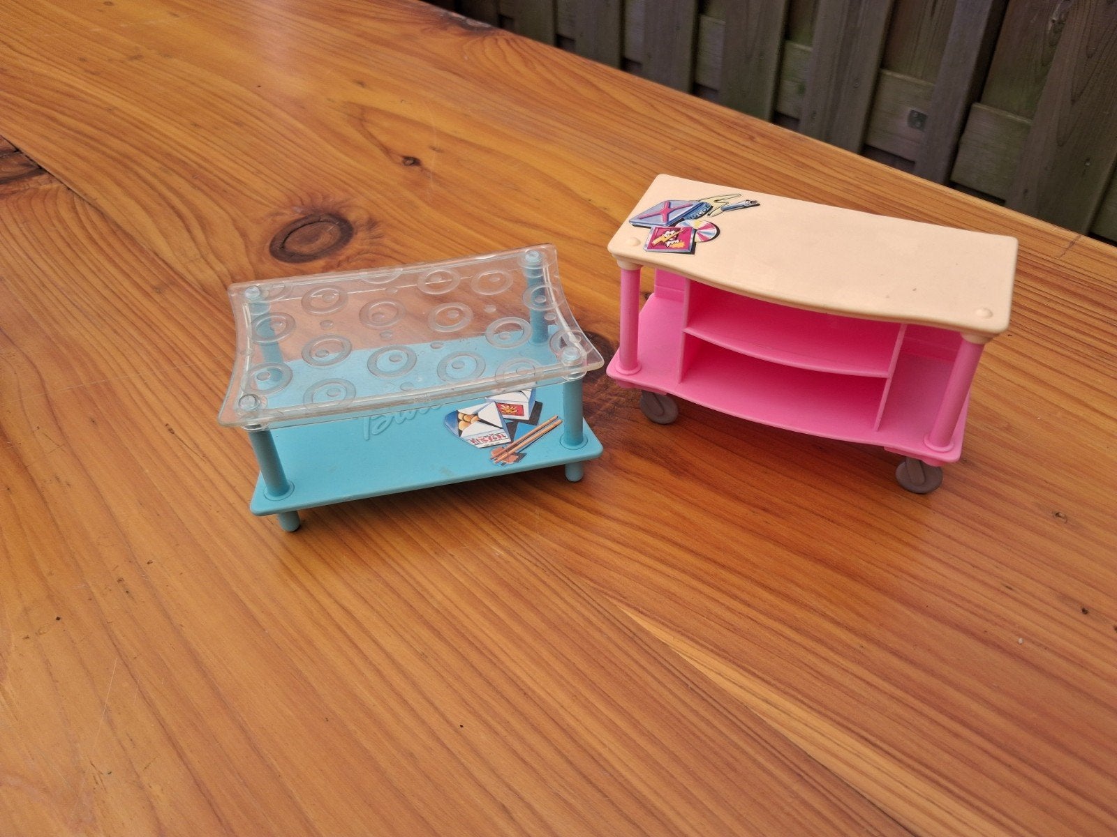 barbie tafel, Kinderen en Baby's, Speelgoed | Poppen, Ophalen of Verzenden, Gebruikt, Barbie