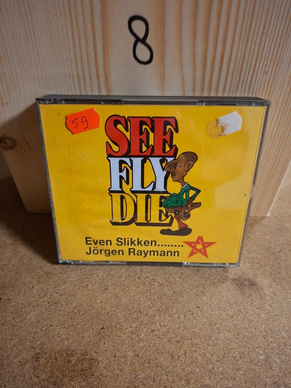 See Fly Die - Even Slikken....... Jörgen Raymann CD, Ophalen of Verzenden, Gebruikt, Schlager, Album