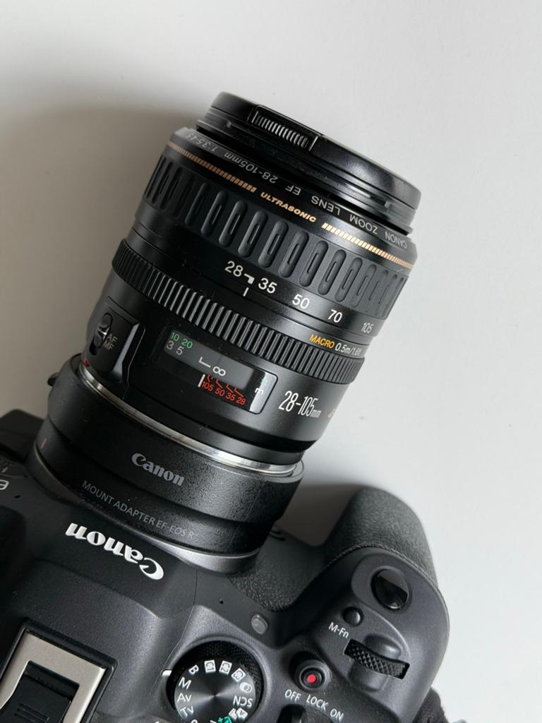 Canon EF 28-105mm f/3.5-4.5 II Macro USM - Ideale reislens, Ophalen of Verzenden, Gebruikt, Standaardlens, Zoom