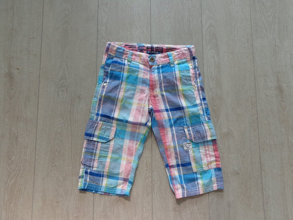vrolijke jongensbermuda van CRB, maat 128, Ophalen of Verzenden, Gebruikt, Meisje, Broek