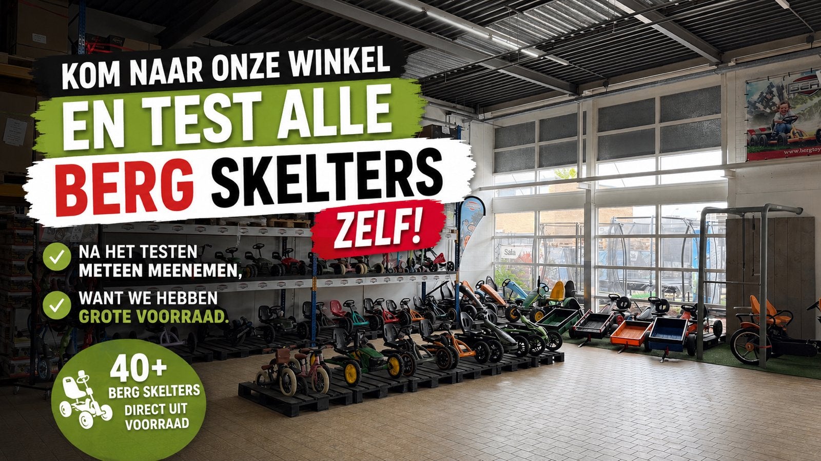 Berg skelter TESTEN SHOWROOM Reppy Buddy Rally skelters, Ophalen, Zo goed als nieuw