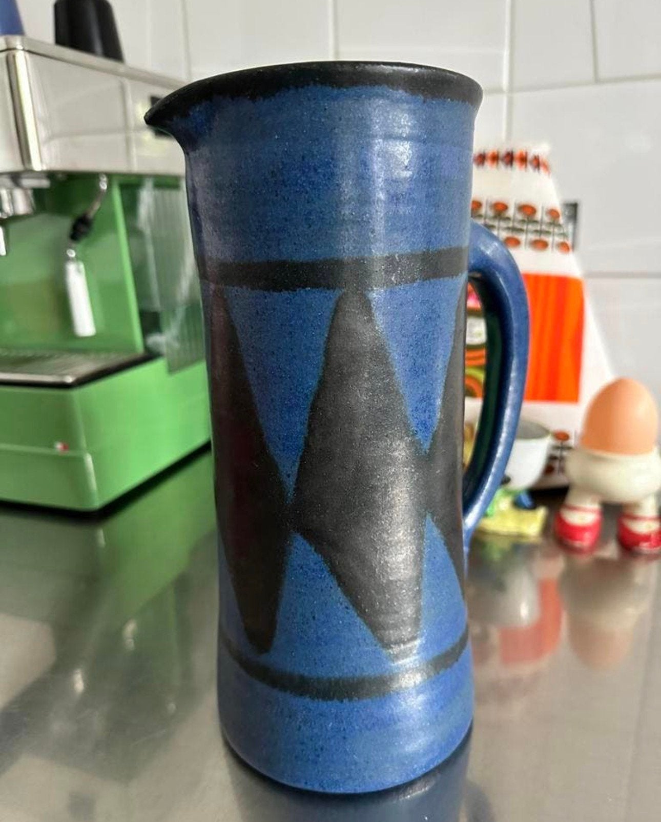 Vaas Pitcher HC Bronkhorst Keramiek Vintage, Ophalen of Verzenden