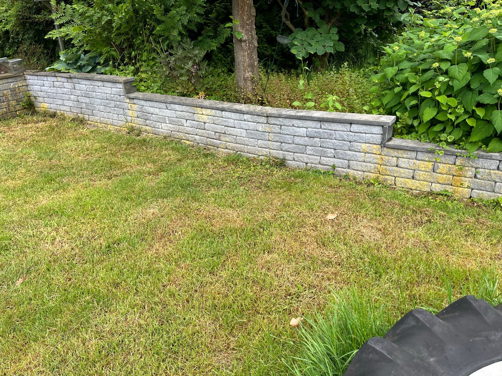 Betonnen muurelementen voor tuin of landschapsarchitectuur, Ophalen, Gebruikt, Minder dan 100 cm