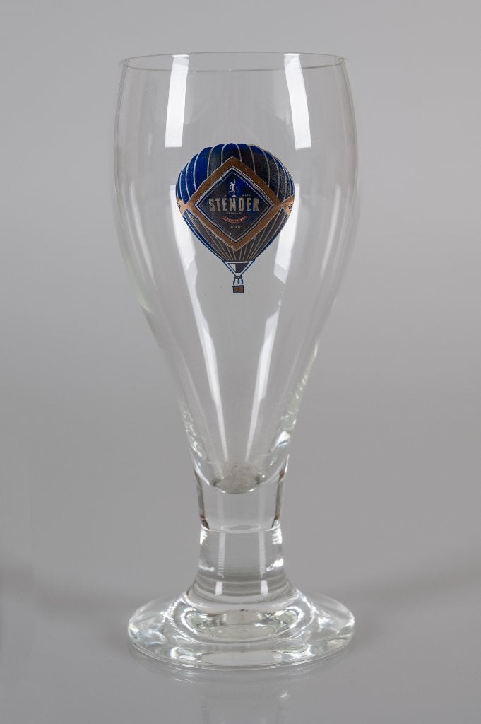 Grolsch Stender luchtballon glas, Verzamelen, Ophalen of Verzenden, Gebruikt, Glas of Glazen, Grolsch