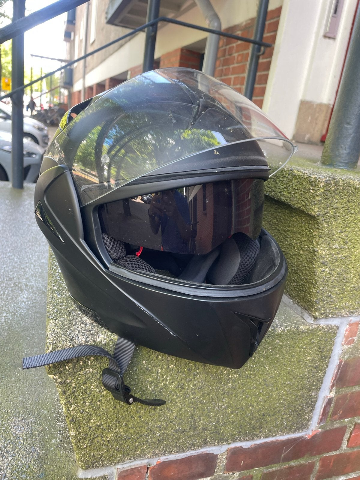 Vinz Systeemhelm XL met Bluetooth Intercom en Zonnescherm, Overige merken, Systeemhelm, XL, Ophalen of Verzenden