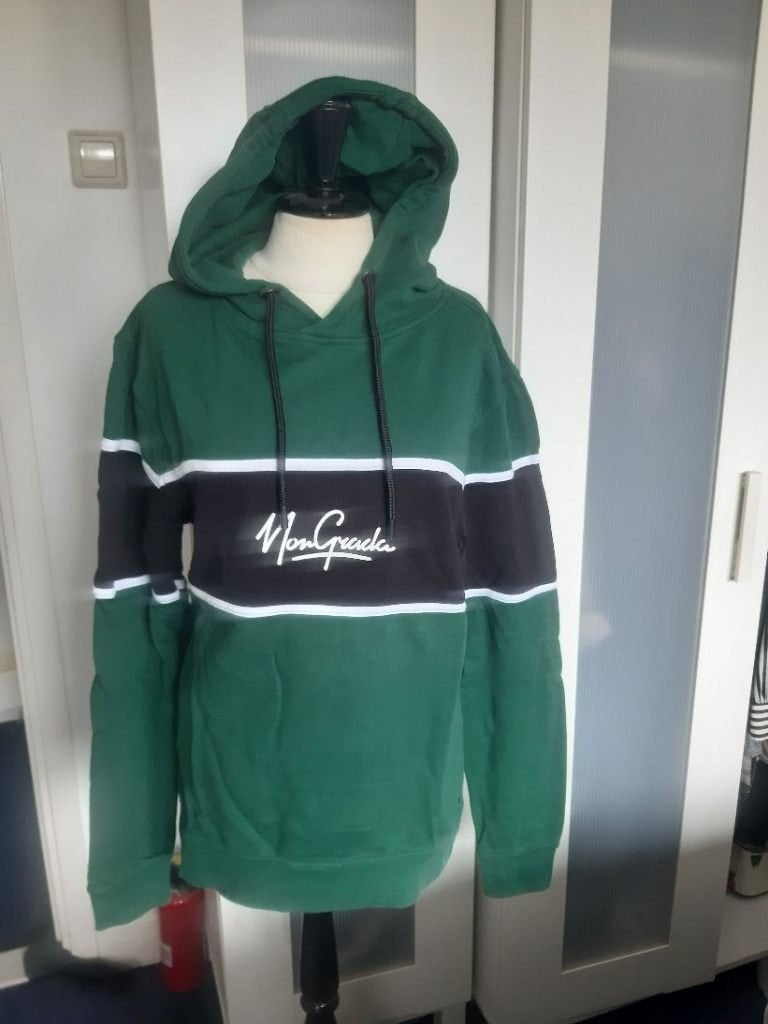 NON GRADA hoody M-48/50 INCL.VERZENDEN, Kleding | Heren, Ophalen, Maat 48/50 (M), Zo goed als nieuw, Non Grada