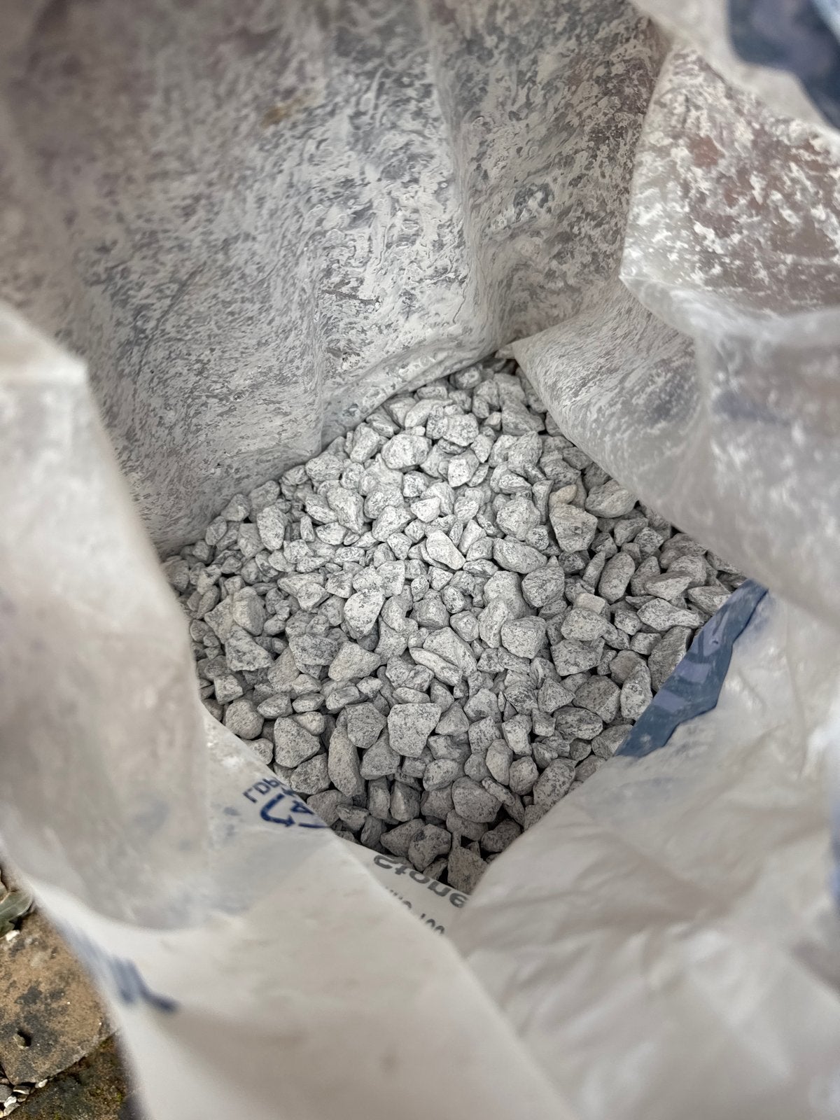Stonewish Ardenner split grijs 8-16 mm, circa 13 kilo, Ophalen, Nieuw, Split, Grijs