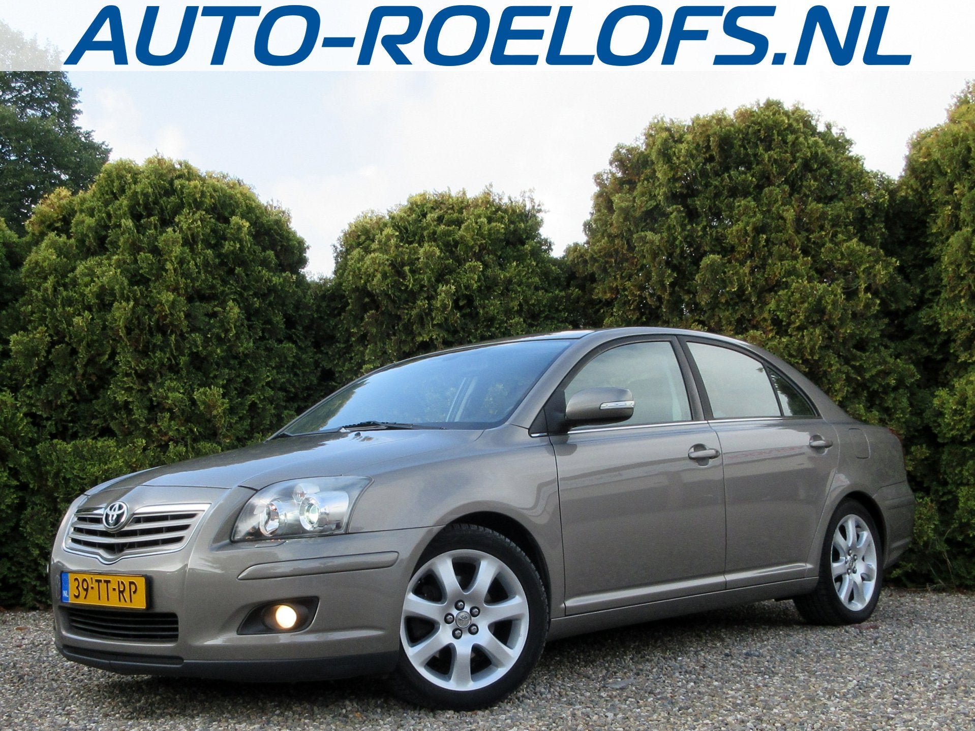 Toyota Avensis 2.4 VVTi Executive Automaat * Leder *, Auto's, Stoelverwarming, Zwart, 4 cilinders, 2362 cc