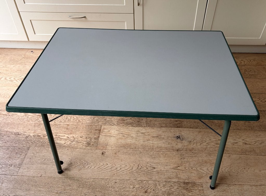 Opklapbare en uitschuifbare campingtafel, Ophalen, Gebruikt, Campingtafel