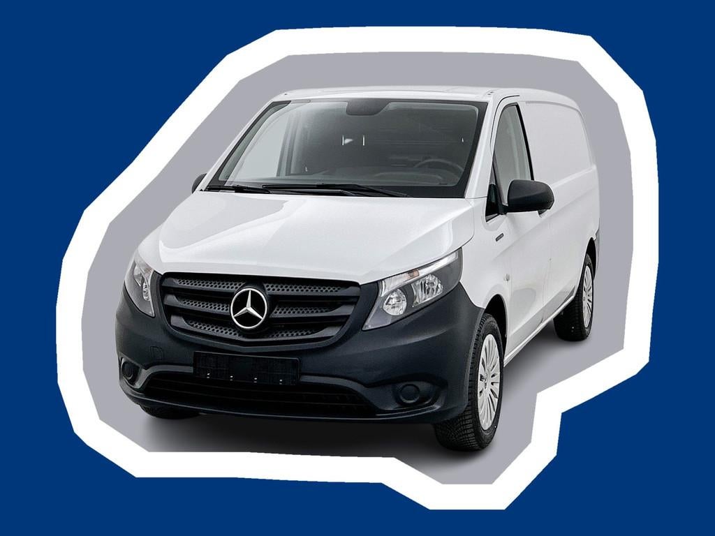 Mercedes-Benz eVito Lang 41 kWh Camera Stoelverwarming Laadv, Auto's, Bestelauto's, Bedrijf, Te koop, ABS, Achteruitrijcamera